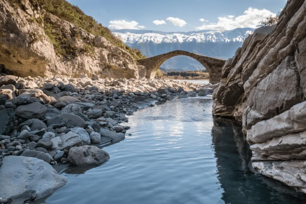 Kadiu Bridge Permet Albania