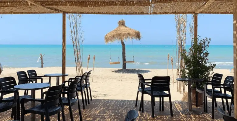 Beach Clubs and Bars in Albania - Ammos Beach Bar - Durres