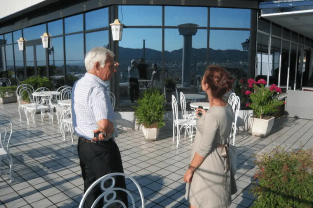 Cafes in Albania - Sky Tower Restaurant - Tirana